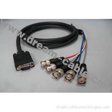 VGA to 5 BNC Male Conversion Cable (YTX54)